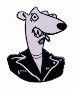 Screeching Weasel 'Rock Band' Enamel Pin
