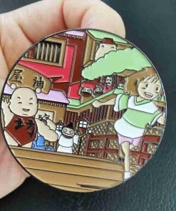 Spirited Away 'Boh and Chihiro' Enamel Pin