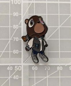 Alternative view of 'Dropout Bear' Enamel Pin