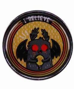 Scary Eye 'I Believe' Enamel Pin