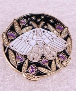 Butterfly 'Fritillaries' Enamel Pin