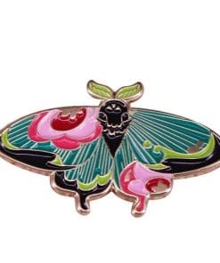 Butterfly 'Pink Flower Hairstreak' Enamel Pin