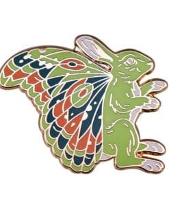 Butterfly 'Morpho | Winged Bunny' Enamel Pin