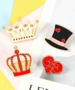 Alternative view of Top 'Gambler' Enamel Pin