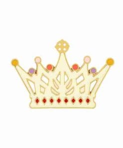 Queen's Crown Enamel Pin
