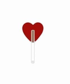 Red Heart 'Cigarette Stack' Enamel Pin
