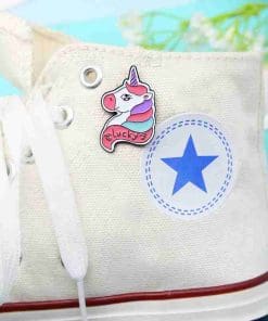Alternative view of Unicorn 'Lucky' Enamel Pin