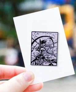 Alternative view of One Piece 'Pirate Hunter | Zoro B&W' Enamel Pin