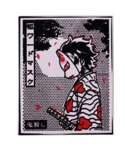 Demon Slayer 'Tanjiro's Warding Mask' Enamel Pin