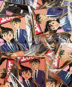Alternative view of Detective Conan 'Conan Edogawa and Ran Mouri' Enamel Pin