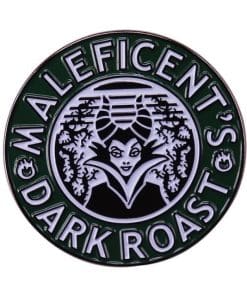 Maleficent 'Dark Roast' Enamel Pin
