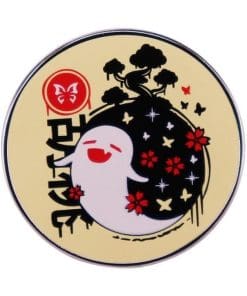 Genshin Impact 'Hu Tao Ghost Pyro' Enamel Pin