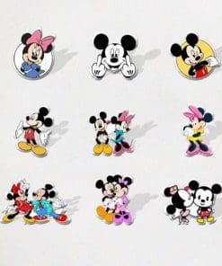 Alternative view of Acrylic Pins Mickey Mouse and Friends 'Dating Mickey and Minnie'