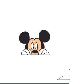 Acrylic Pins Mickey Mouse and Friends 'Mickey Sneaky Eyes'