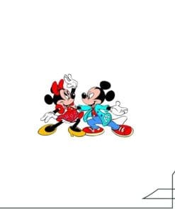 Acrylic Pins Mickey Mouse and Friends 'Mickey & Minnie | Dancing Couple'