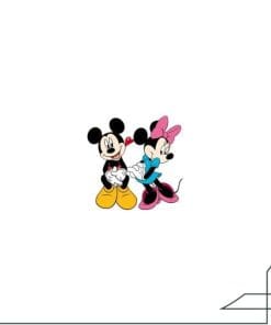 Acrylic Pins Mickey Mouse and Friends 'Mickey & Minnie | Sweet Couple'