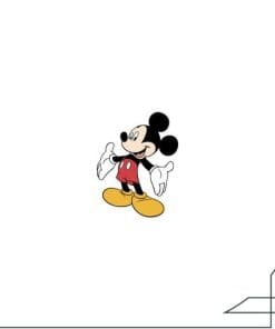 Acrylic Pins Mickey Mouse and Friends 'Welcome Mickey'