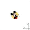 Acrylic Pins Mickey Mouse and Friends 'Let's Go Mickey'