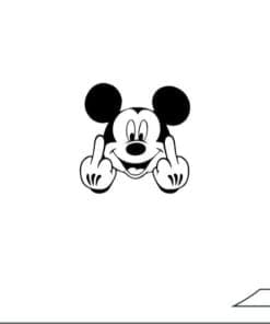 Acrylic Pins Mickey Mouse and Friends 'Mickey | Get Lost'