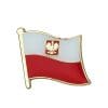Flag 'Poland | Crowned Eagle' Enamel Pin