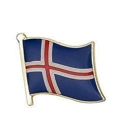 Flag 'Iceland' Enamel Pin