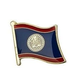 Flag 'Belize' Enamel Pin