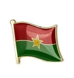 Flag 'Burkina Faso' Enamel Pin