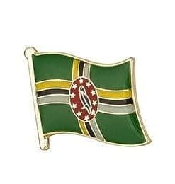 Flag 'Dominica' Enamel Pin