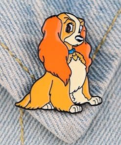 Alternative view of Lady and the Tramp 'Lady' Enamel Pin