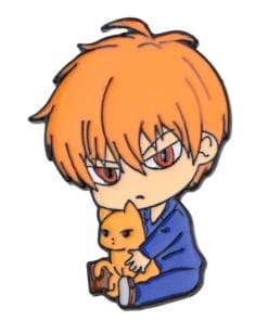 Fruit Basket 'Kyo Soma | Cat of the Zodiac' Enamel Pin