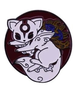 Okami 'Amaterasu' Enamel Pin