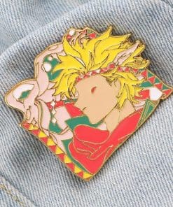 Alternative view of JoJo's Bizarre Adventure 'Dio Brando Side' Enamel Pin