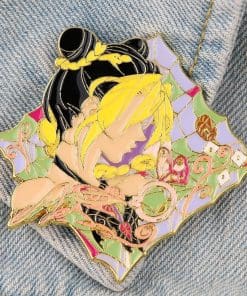 Alternative view of JoJo's Bizarre Adventure 'Jolyne Cujoh Side' Enamel Pin