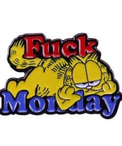 Garfield 'F*ck Monday' Enamel Pin