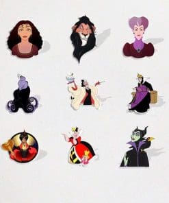 Acrylic Pin Alice in Wonderland 'Queen of Hearts' - Image 3