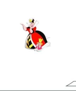Acrylic Pin Alice in Wonderland 'Queen of Hearts'