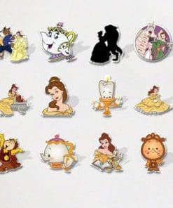Alternative view of Acrylic Pin Beauty And The Beast 'Beast and Belle'