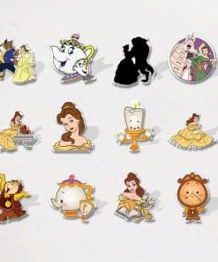 Alternative view of Acrylic Pin Beauty And The Beast 'Running Belle | Mrs. Potts & Chip'