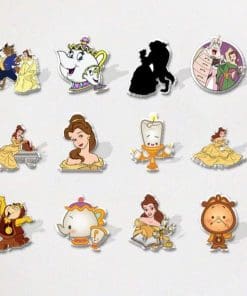 Acrylic Pin Beauty And The Beast 'Happy Mrs. Potts and Chip' - Image 3