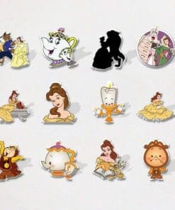 Alternative view of Acrylic Pin Beauty And The Beast 'Enchanted Rose'