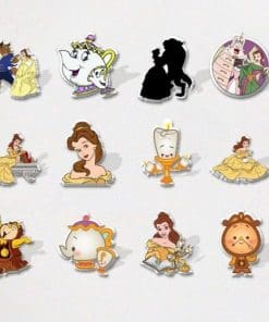 Alternative view of Acrylic Pin Beauty And The Beast 'Lumiere Chibi'