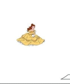 Acrylic Pin Beauty And The Beast 'Running Belle | Mrs. Potts & Chip'