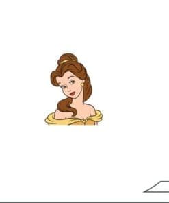 Acrylic Pin Beauty And The Beast 'Gorgeous Belle'