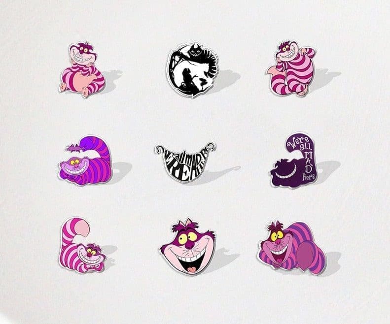 Acrylic Pin Alice in Wonderland 'Cheshire Cat | Mysterious Smile' - Image 2