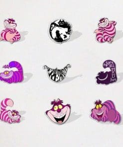 Alternative view of Acrylic Pin Alice in Wonderland 'Cheshire Waggish Cat'