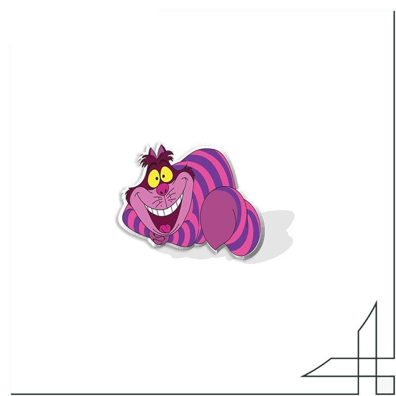 Acrylic Pin Alice in Wonderland 'Cheshire Cat | Mysterious Smile'