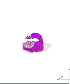 Acrylic Pin Alice in Wonderland 'Playful Cheshire Cat'