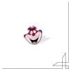 Acrylic Pin Alice in Wonderland 'Cheshire Cat | Funny Heah'