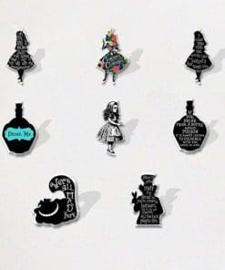 Alternative view of Acrylic Pin Alice in Wonderland 'Poison Jar | Drink Me'
