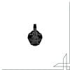Acrylic Pin Alice in Wonderland 'Poison Jar Silhouette | Quoted'